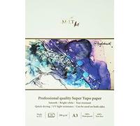 SMLT 3PS-10(200)/PRO - Almohadilla de arte profesional A3 con papel sintético Super Yupo, 10 hojas