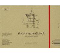 smlt 5eb de swv3432st/NT Authentic line 245 x 176 mm genähtes Bocetos authenticbook, 100 gsm Papel Reciclado, 32 hojas