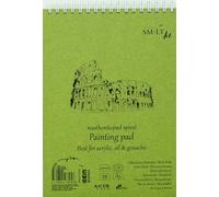 SMLT Authentic Sprial - Bloc de dibujo (acrílico, tamaño A5)