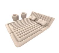 SMLZR Coche Cama Inflable para Volkswagen Taigo 2021-2024,Colchón De Aire para Cama del Asiento Trasero del Coche Multifuncional para Viajes Camping Bomba Inflable para Dormir Acampada y Senderismo
