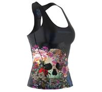 SMMASH Camiseta De Tirantes Fitness Deportiva Mujer Yoga Correr Deporte Sin Mangas Transpirable Ghost Sport Tank