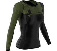 SMMASH Camiseta funcional de compresión para mujer, camiseta deportiva de manga larga, transpirable, tecnología de segunda piel, fitness, exterior, S