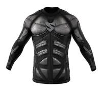 SMMASH Dark Knight Camiseta de Manga Larga para Hombre para MMA, UFC, BJJ (M)