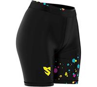 SMMASH Drops Deportivo Pantalones Cortos para Mujer, Mallas Running Mujer, Gimnasio, Crossfit, Gym, Outdoor, Material Transpirable y Antibacteriano, (XL)
