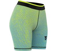 SMMASH Lime Deportivo Pantalones Cortos para Mujer, Mallas Running Mujer, Gimnasio, Crossfit, Gym, Outdoor, Material Transpirable y Antibacteriano, (M)