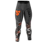 SMMASH Mallas Running Hombre Pantalones De Compresión Deportivos Largos para Entrenamiento Gimnasio Crossfit Transpirable Moro