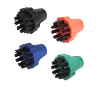 SMMXDWBA 4 cepillos de Limpieza Redondos de 14 mm, compatibles con Karcher SV7 SV1802 SV1902 2.860-231.0, Accesorios for limpiadores a Vapor