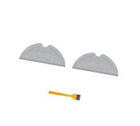 SMMXDWBA Compatible con Xiaomi Mi Robot Vacuum Mop 2 STYTJ03ZHM, Accesorios de Limpieza, Accesorios for aspiradoras, Filtro, paño de fregona, Cepillo Lateral Principal (Color : Mop Cloth 2pcs)