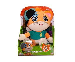 Smoby - 44 Gatos Peluche Musical 20cm, Varios Modelos Disponibles, con música de la Serie
