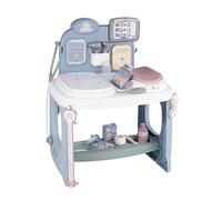 Smoby- Baby Care Centro para el Cuidado de Muñecos Bebé- Área de Reconocimiento, Peso, Tablet electrónica, para Muñecos hasta 38cm (7600240305)