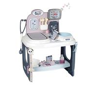 Smoby - Baby Care Centro pediátrico para muñecos bebé de hasta 38 cm luz y Sonido, 28 Accesorios (Smoby 240302)