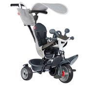 Smoby - Baby Driver Gris - Triciclo Infantil 3 en 1, vehículo multifunción con Equipamiento Premium, para niños a Partir de 10 Meses