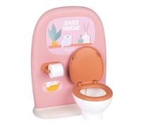 Smoby - Baby Nurse - Baño - Numerosos Accesorios - Juguete de imitación - Folleto Educativo - Material Reciclado - A Partir de 3 años - Fabricado en Francia