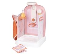Smoby - Baby Nurse - Ducha - para Muñecas de hasta 40 Cm - Ducha Funcional - Numerosos Accesorios - Material Reciclado - A Partir de 3 Años