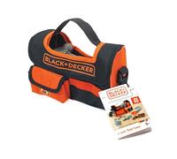 Smoby Bolsa de herramientas Black+Decker, 4 herramientas y accesorios, Negro