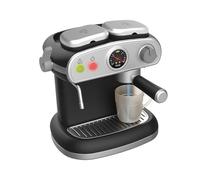 Smoby Cafetera Espresso – Juguete de imitación realista, sonidos y efectos de luz, 6 accesorios