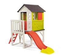 Smoby- Casa Casita de La Playa con Tobogán, Multicolor, 2.6 x 1.6 x 1.97 m (810800)