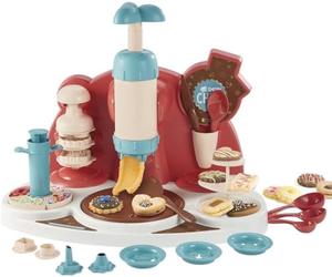 Smoby Chef Galletas Fábrica - Máquina para Hacer y Decorar Galletas, Incluye Libro para Hornear (sin Ingredientes) - para niños a Partir de 5 años