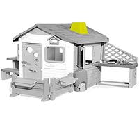 Smoby-Chimenea Accesorio para Casitas Smoby, Color Verde (810903)