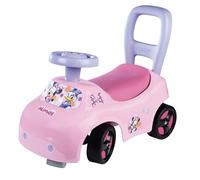 Smoby - Coche correpasillos Minnie - Función Andador - Ayuda para Caminar - Volante - Caja de Juguetes - Confianza, coordinación y motricidad - A Partir de 10 Meses - Fabricado en Francia