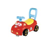 Smoby - Coche de empuje para niños 2 en 1 - Peppa Pig - Cofre bajo el sillín - A partir de 10 meses - Fabricación francesa