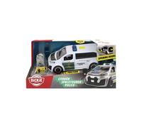 Dickie Toys – Furgoneta Citroën Guardia Civil 15 cm, incluye radar, luz y sonido, desde 3 años