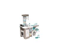 Smoby- Cocina de Juguete Cleaning, 2-en-1, con Funciones de Cocina y Limpieza, con Lavadora, Tendedero, Plancha, Adecuado a Partir de 3 Años (7600311050)