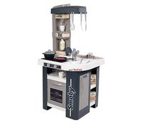 Smoby- Cocina Infantil Studio, Área de Juego 360º, Módulo Electrónico, Horno, Fregadero, 27 Accesorios, Jugeutes Niños Niñas 3 años (7600311056)
