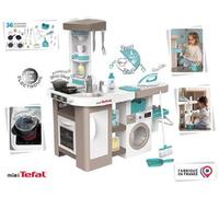 Smoby Cocina StudioCleaning Con Dos Áreas De Juego: Cocina Y Lavandería