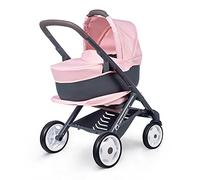 Smoby Combi Silla+ Capazo Bebe Confort Rosa, Color (253116)