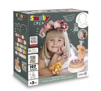 Smoby Crea: Set de creación de joyería de flores - 100 piezas