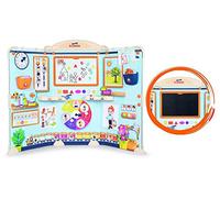 Smoby - Escuela Plegable para Jugar a Profes y Alumnos, para Niños a Partir de 3 Años - 135 x 41 x 111 cm (Ancho x Fondo x Alto)