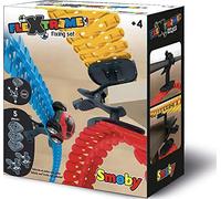 Smoby FleXtreme 180910 - Set de Fijaciones, 2 Pinzas + 3 Soportes de Pista