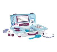 Smoby - Frozen - Estuche de Belleza - Peluquería + Uñas + Maquillaje - 13 Accesorios - A Partir de 3 años - Fabricado en Francia