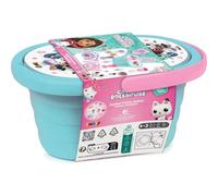 Smoby- La Casa de Muñecas de Gabby Cesta de Picnic - con 2 Juegos de Vajilla, Pegatinas, Jarra de Leche, Azucarero, hasta 21 Accesorios, A Partir de 3 años (7600312506)