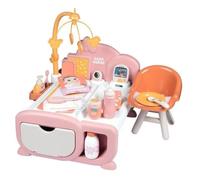 Smoby Guardería Cocoon 3 en 1 Cuna Colchón y Cambiador para Bebés con Accesorios 3032162203934 a partir de 3 años