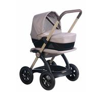 Smoby - Inglesina Combi 3 en 1 Iridio 7600254483 - Capota Ajustable, se Convierte en Cochecito, para niños a Partir de 18 Meses