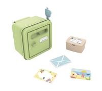Smoby Life - Buzón - Accesorio para casa de Juegos - Incluye Paquete, Tarjeta, invitación y sobre - Material Reciclado - A Partir de 2 años - Fabricado en Francia