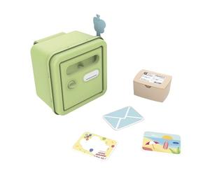 Smoby Life - Buzón - Accesorio para casa de Juegos - Incluye Paquete, Tarjeta, invitación y sobre - Material Reciclado - A Partir de 2 años - Fabricado en Francia