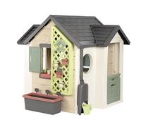 Smoby Life Garden House - Casa de Jardín Infantil de jardinería- Incluye Jardinera, Comedero para Pájaros, Herramientas y Accesorios - Protección UV - Material Reciclado - más de 2 años (7600810408)