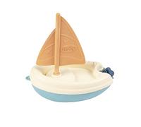 Smoby Little Green 140601WEB - Barco de Vela (Juguete de Desperdicio, Fabricado en Francia, plástico orgánico)