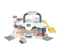 Smoby- Little Smoby Mi Primer Garaje, Incluye 1 Coche y Múltiples Funciones, Elevador, Apto a Partir de 18 Meses (7600140202)