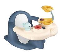 Smoby- Little Smoby Sillita de Baño para Bebé, Con Mesa de Actividades, Incluye Ventosas para Sujeción, Apto a Partir de 6 Meses (7600140404)