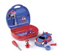 Smoby - Maletín de herramientas para construir coche Spidey ㅤ