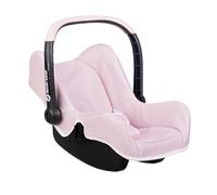 Smoby Maxi-Cosi Rosa Silla Portabebés para Muñecos hasta 42 cm, Asa Ajustable, Cinturón de Seguridad, Compartimento Trasero, +3 Años, Fabricado en España (7600240241)