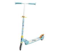 Smoby Patinete 2 Ruedas Stitch Plegable, con Estructura de Metal, Reposapiés Antideslizante, Frein Trasero, Guiñón Ajustable, soporta 50 kg, niños +5 años (7600750379)
