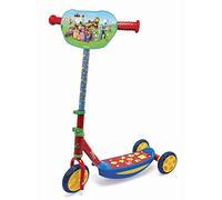 Smoby - Patinete de 3 Ruedas Super Mario, máximo 20kg, Regulable en Altura, Adecuado a Partir de 3 años (7600750907), Multicolor, Pequeño
