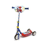 Smoby - Patinete de 3 Spidey, máximo 20kg, Regulable en Altura, Adecuado a Partir de 3 años (7600750909), Multicolor, Pequeño
