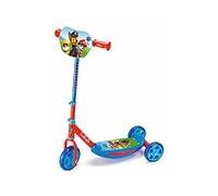 Smoby - Patinete de la Patrulla Canina, Patinete de 3 Ruedas, Manillar de Altura Ajustable, Marco de Metal Estable, fácil de Transportar, para niños a Partir de 3 años