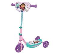 Smoby- Patinete Gabby`s Dollhouse- Patinete de 3 Ruedas, Manillar Regulable en Altura, Robusto Chasis de Metal, hasta 20Kg A Partir de 3 años. (7600750912)